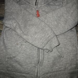 Simple Joys Kids Gray Hoodie Jacket